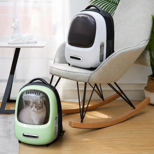 Sac à dos capsule de transport PawBliss pour chat et petit chien (vue 2)