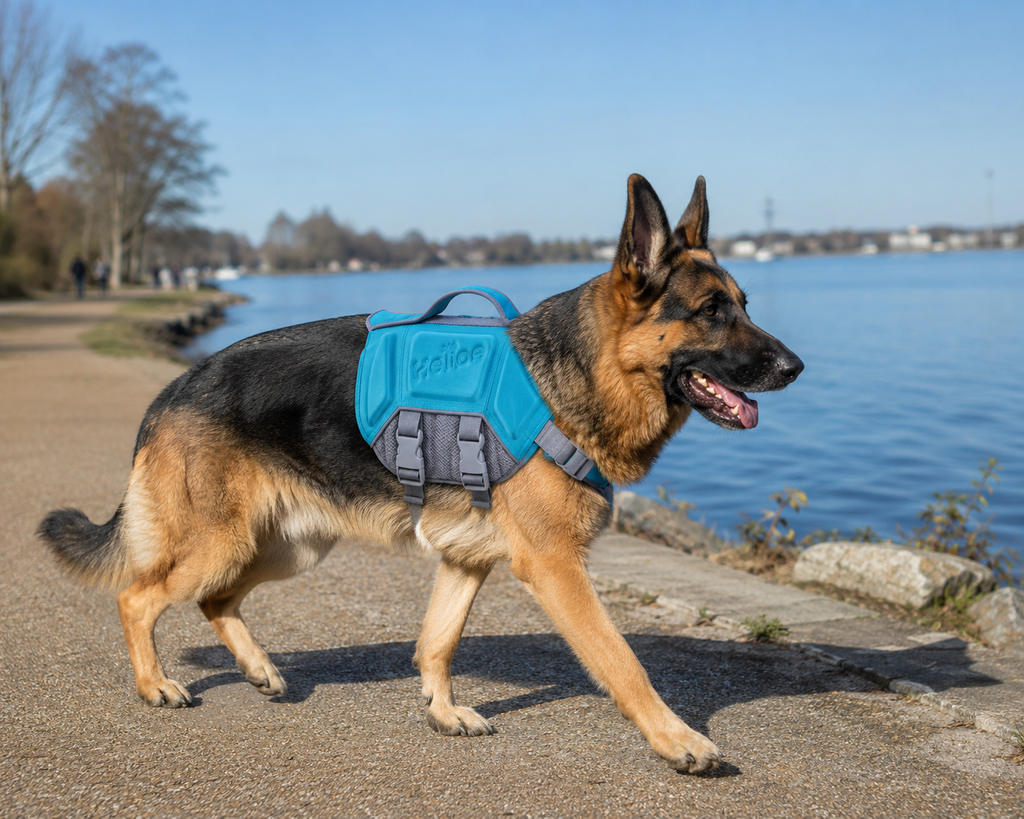 PawBliss™ Dog Life Jacket | Safe Swimming Vest S/M/L
