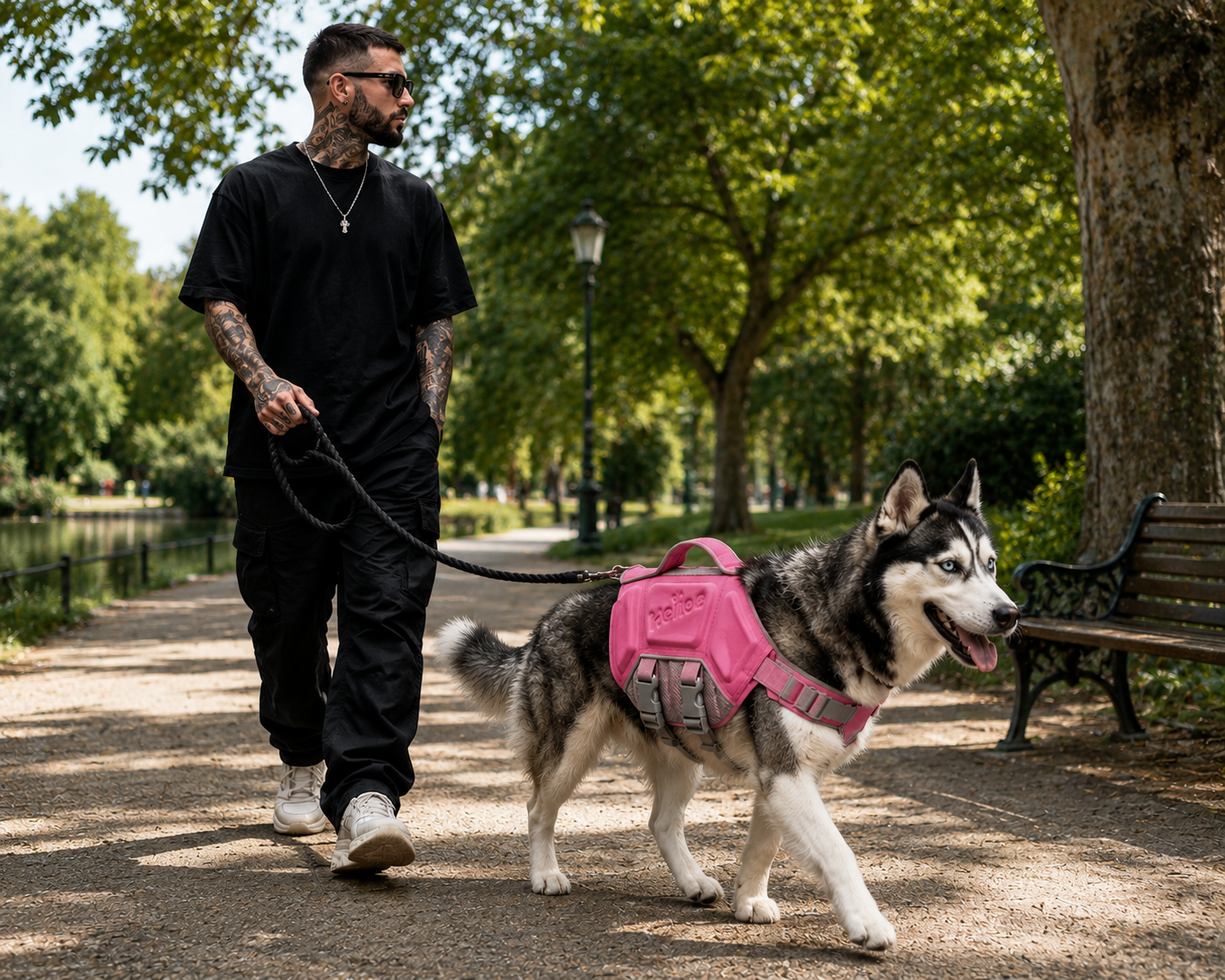 PawBliss™ Dog Life Jacket | Safe Swimming Vest S/M/L