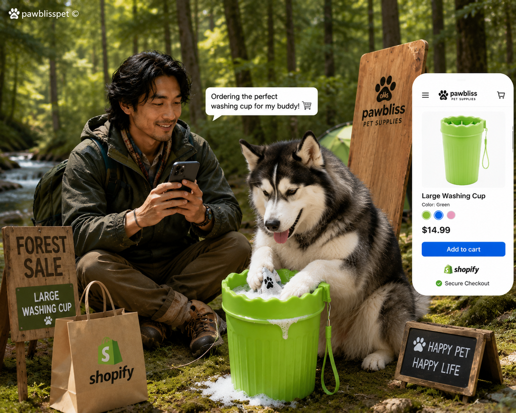PawBliss Paw Cleaning Cup | Soft Silicone, Mud-Free Walks