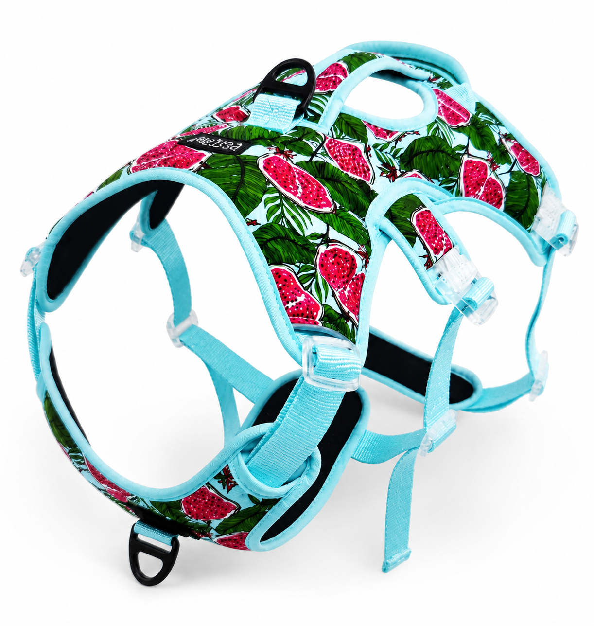 Harnais Anti-Traction PawBliss™ – Ajustable S/M/L/XL, Confort & Sécurité