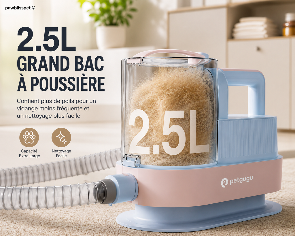 Kit toilettage PawBliss réservoir à poils (vue 6)
