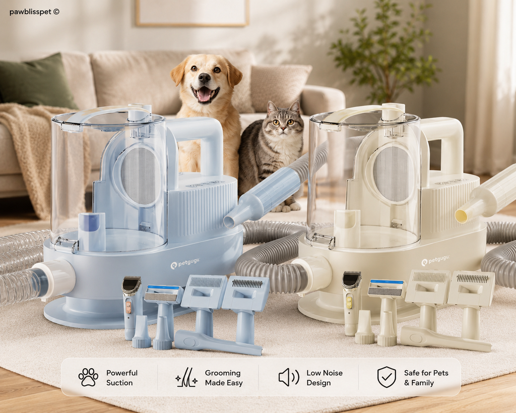 Kit toilettage PawBliss utilisé sur un chien (vue 8)