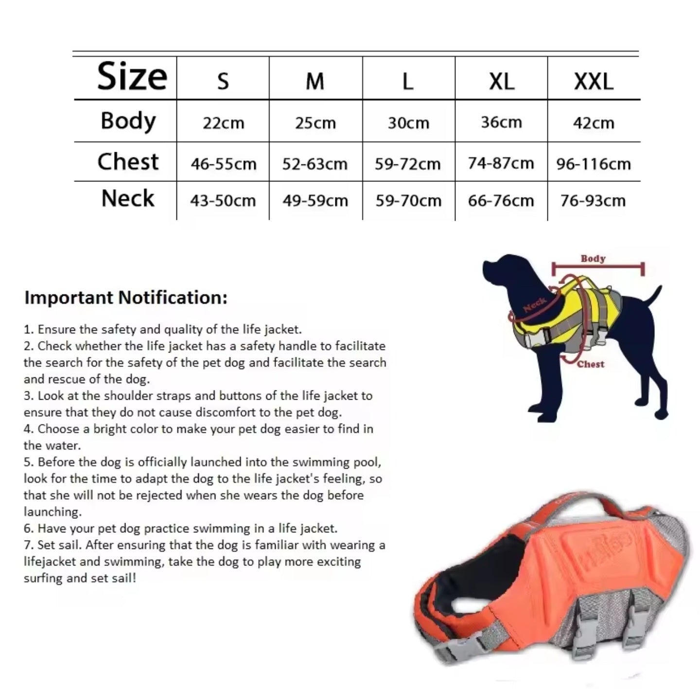 Gilet de Sauvetage pour Chien – Veste de Natation Premium