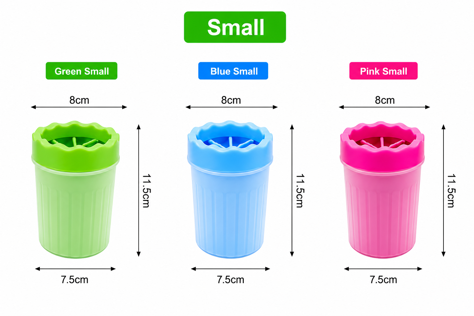 Portable Dog Paw Cleaner Cup – Fast Mud & Dirt Remover for Dogs