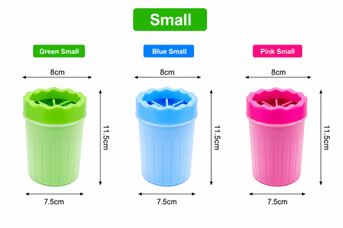 Portable Dog Paw Cleaner Cup – Fast Mud & Dirt Remover for Dogs