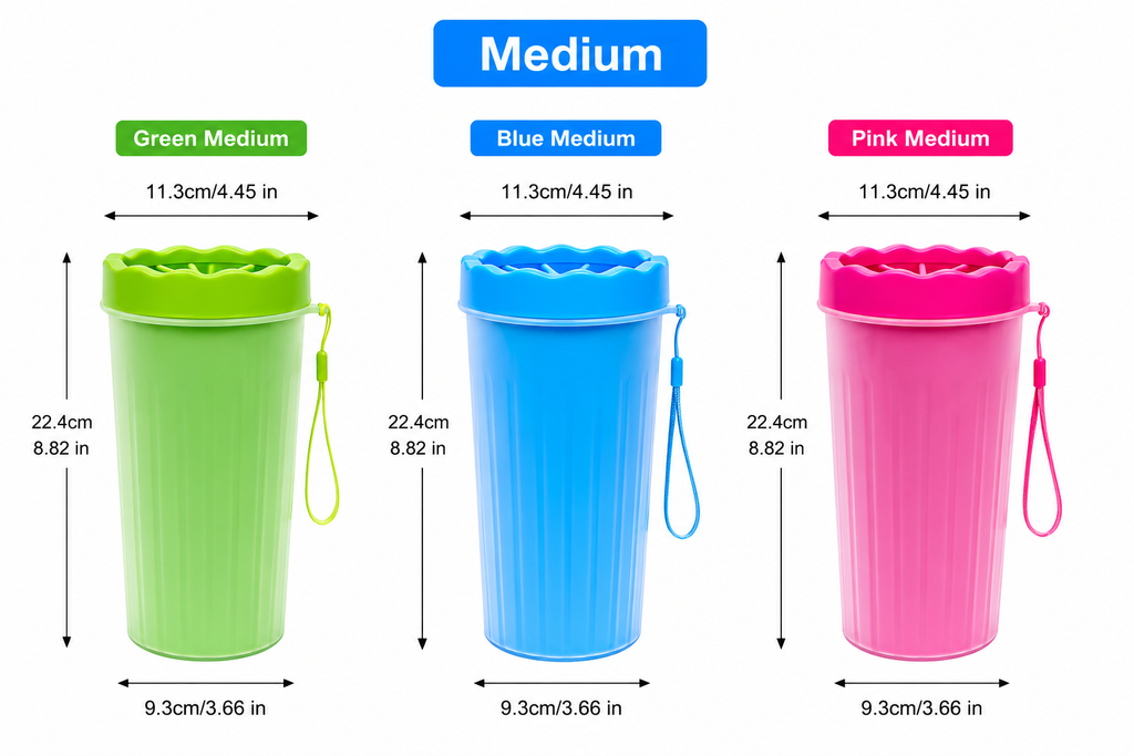 Portable Dog Paw Cleaner Cup – Fast Mud & Dirt Remover for Dogs